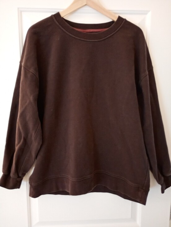 lululemon athletica Tops - Lululemon | Classic Brown Crewneck Sweatshirt | XL